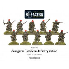 Senegalese Tirailleurs Infantry section